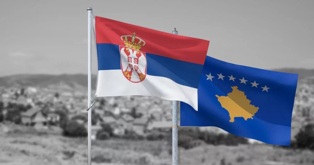 kosovo-serbia-flags