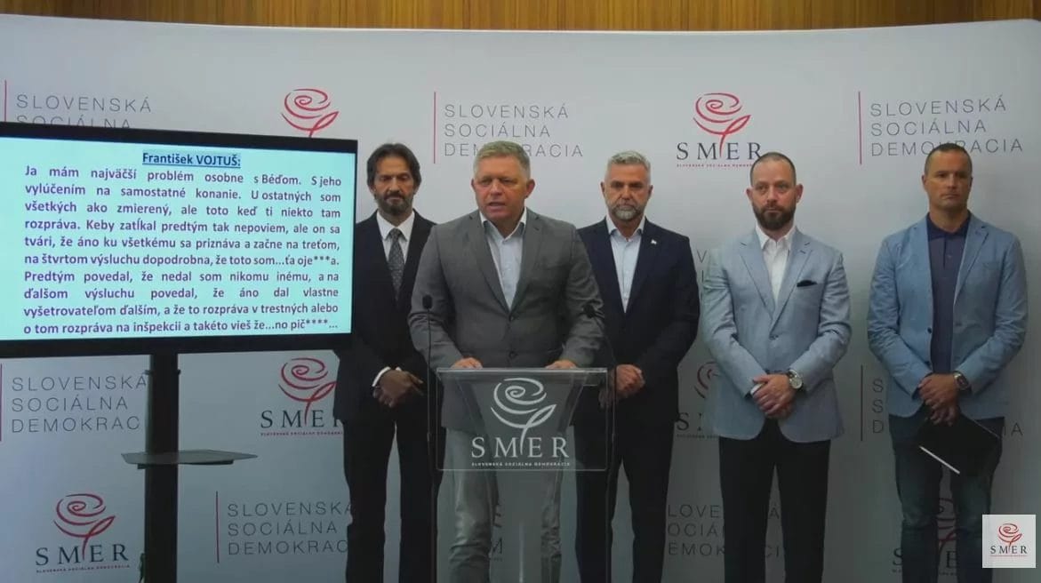 TB SMER - SSD: Aktuálne informácie o útoku na opozíciu po prepustení Tibora Gašpara - Veci Verejné