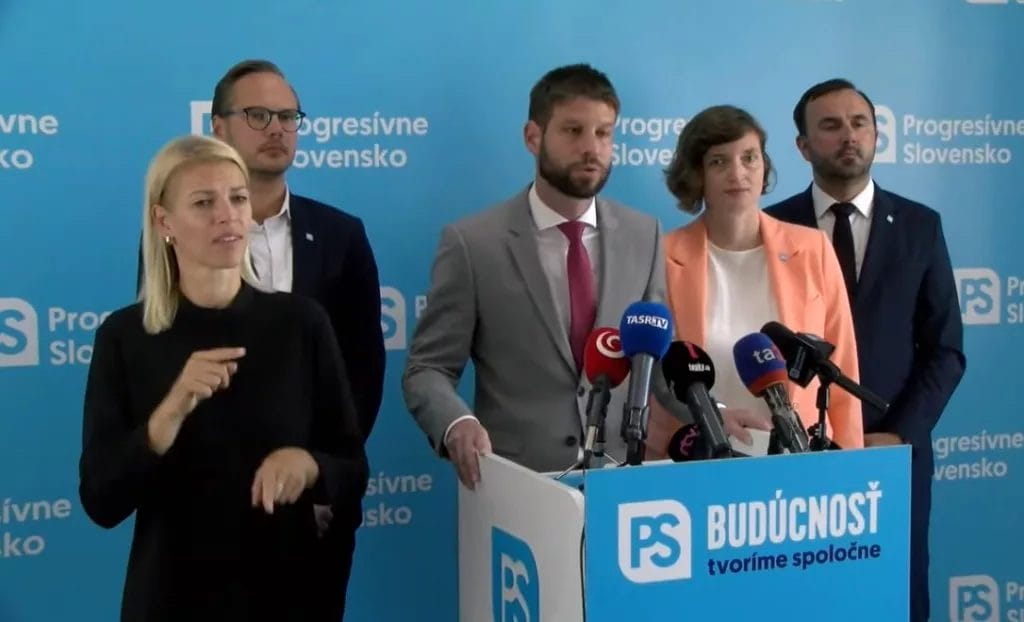 PS hrobári Slovenska (alebo Pochovanie Slovenska prostredníctvom Progresívneho Slovenska a jeho agendy)