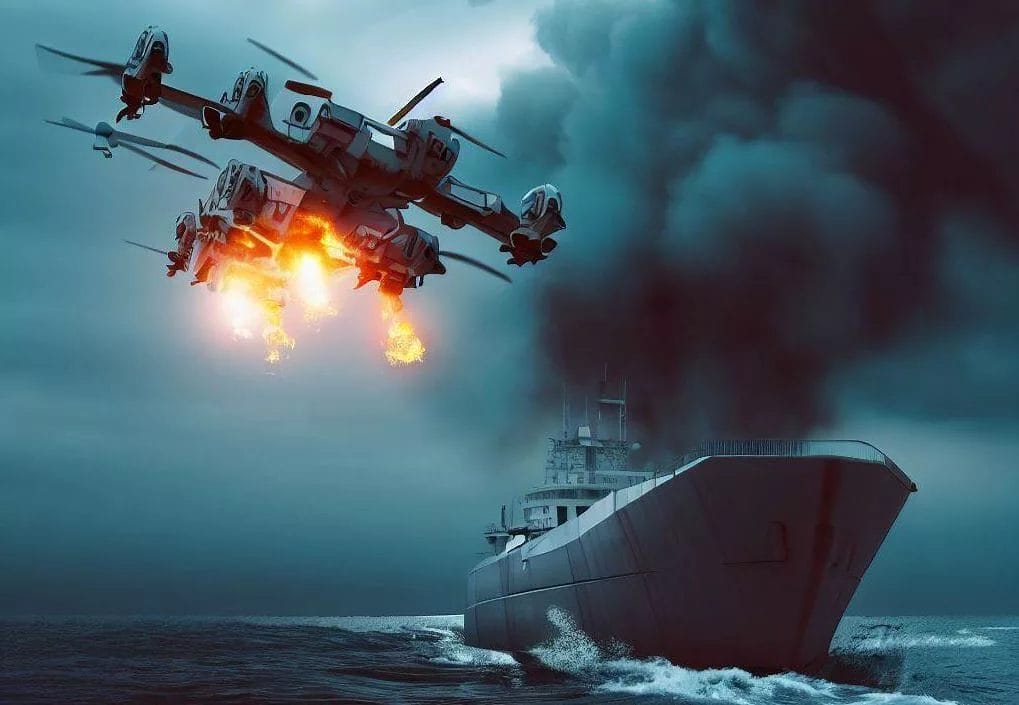 ilustračné foto. útok na ruské plavidlo v Novorossijsku