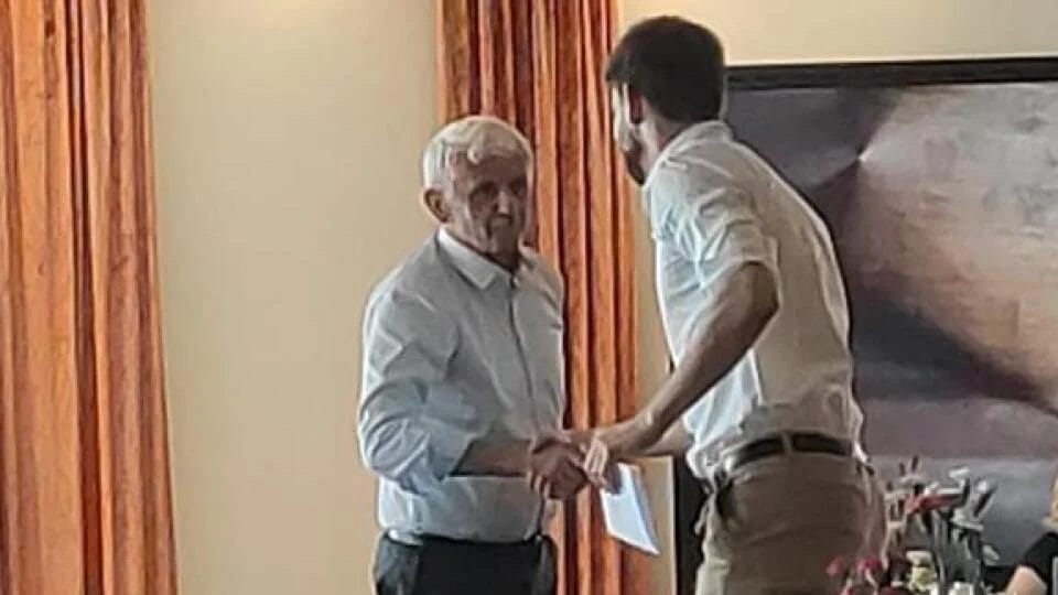 Dzurinda a Šimečka sa stretli v luxusnom hoteli. (Zdroj: Tip čitateľa)