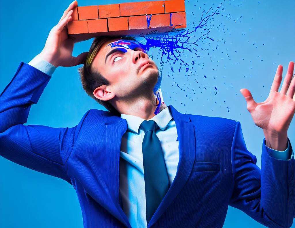 Profesionálnemu plochonohárovi evidentne spadla tehla na hlavu