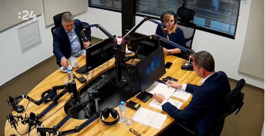 Video-Robert Fico dnes v Sobotných dialógoch tak elegantne upratal moderátorku Jančkárovú