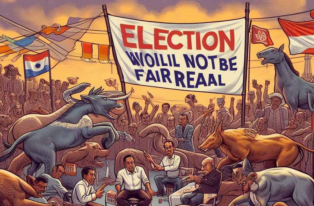 Sobotné voľby nebudú férové. Nemá význam to analyzovať- všetci vieme prečo.....