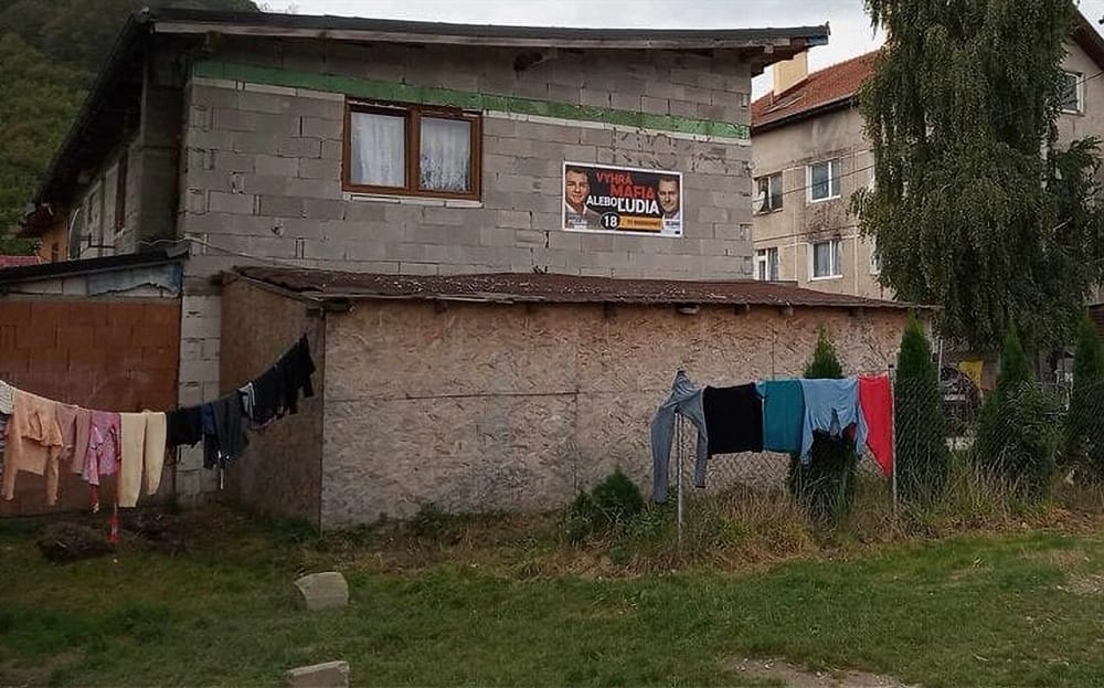 Matovič si kúpil hlasy rómskych voličov.