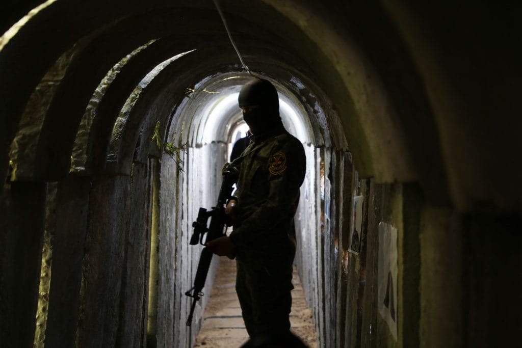 Islamic Jihad Al-Quds Movement Inside Gaza Tunnels