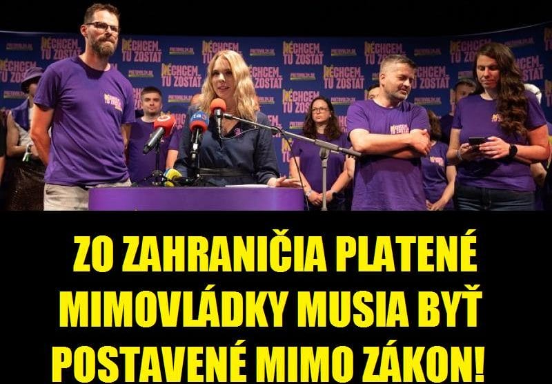 Čaputová vlastným politický telom bráni politické mimovládky! Preto lebo ju stvorili a tvoria aj naďalej?