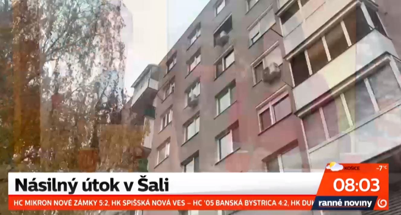 útok v šali