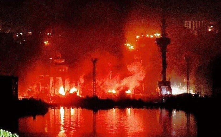 foto-na-krymu-po-ukrajinskem-utoku-hori-stra