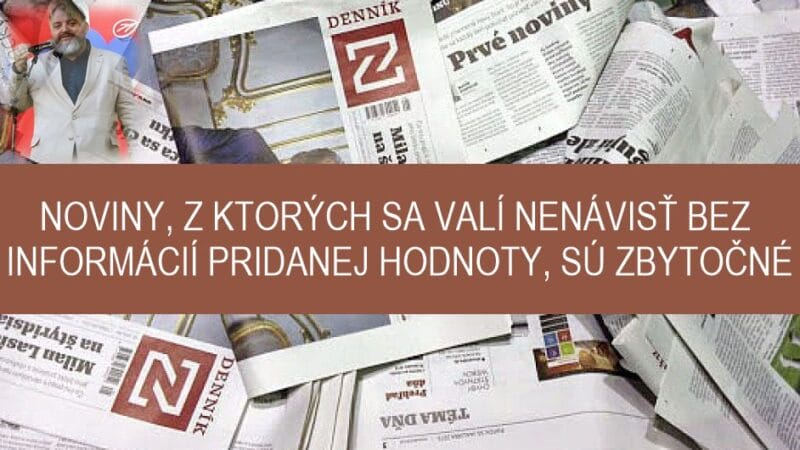 Neuveriteľná bezradnosť médií a nenávisť voči SMER-SSD je až tragikomická.