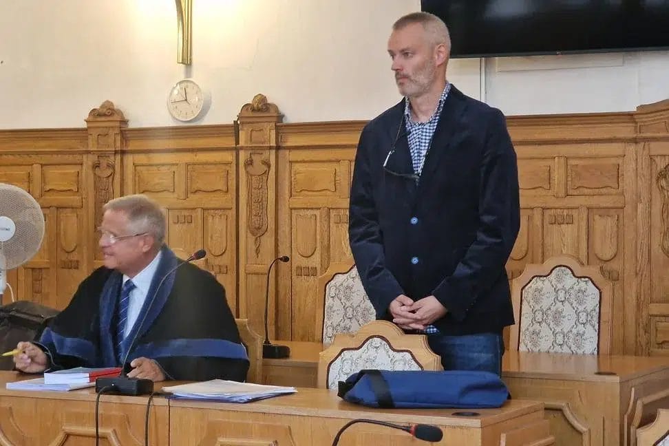 Advokát Ivan Kochanský a Norbert Paksi