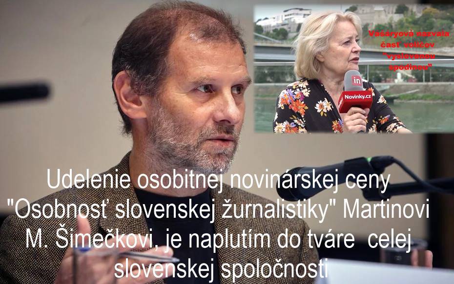 Je mi jedno, čo tára čecháček Šimečka str. spolu s Magdou o Slovákoch.