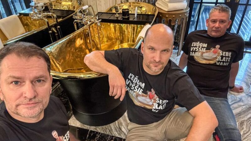 matovič a zýlatá vaňa