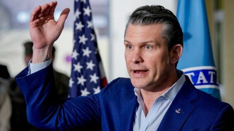 Návšteva Peta Hegsetha v Poľsku