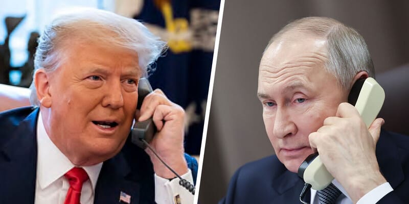 Putin oznámil telefonický rozhovor s Trumpom