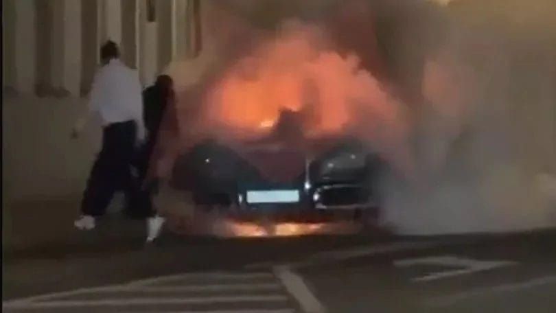 V Moskve vybuchla limuzína patriaca do vozového parku Vladimira Putina