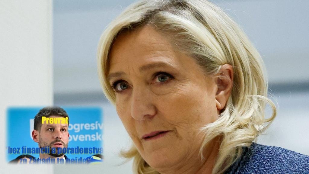 Potrestaná Marine Le Pen & Progresívna maňuška Miško