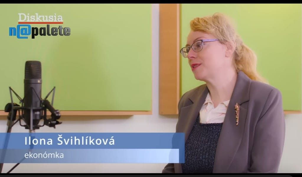 ČESKÁ EKONÓMKA ILONA ŠVIHLÍKOVÁ V DISKUSII NA PALETE: - EÚ IDE OD JEDNÉHO ZÁCHVATU K DRUHÉMU - ČAKÁ NÁS ENERGETICKÁ CHUDOBA - BABIŠ NEDOSAHUJE FICOVU ÚROVEŇ, IDE MU LEN O MOC