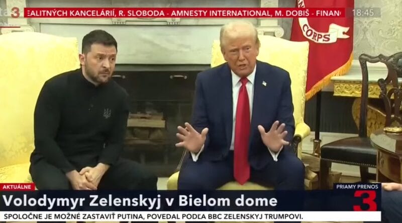 Zelenský klame a nielen on. Trump povedal, že väčšina obetí útokov na Ukrajinu boli vojaci. Trump poznamenal, že s Putinom rokoval o útokoch na Ukrajinu,