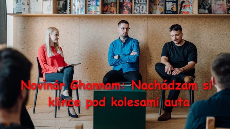 Odkiaľ má "nezávislý novinár" Ghannam toľko peňazí. Hlavne že na 360-tku žobronil s Kovačičom