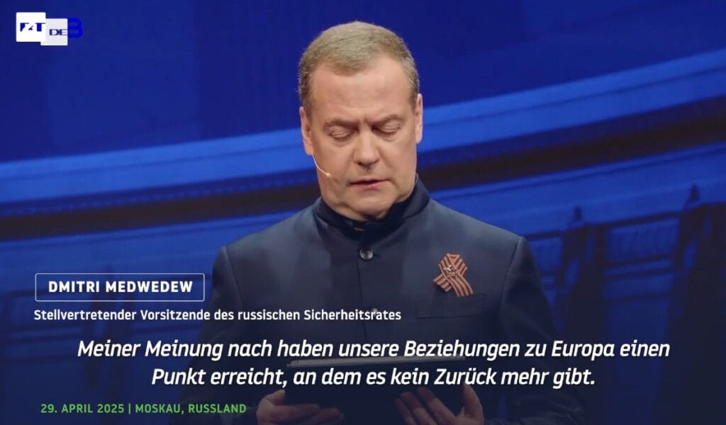 Medvedev: „Skutočná denacifikácia musí zahŕňať celú Európu“