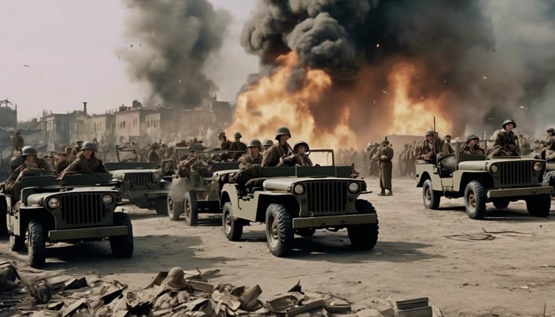 V hlavách pomätencov džípy a lokomotívy rozhodli o výsledku 2 svetovej vojny.