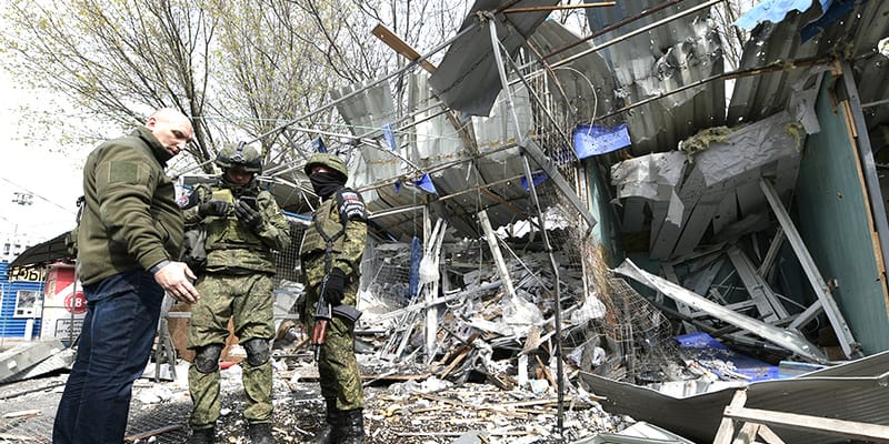 UA sily pokračujú v útokoch v Oleškach a bránia lekárom v poskytovaní pomoci zraneným
