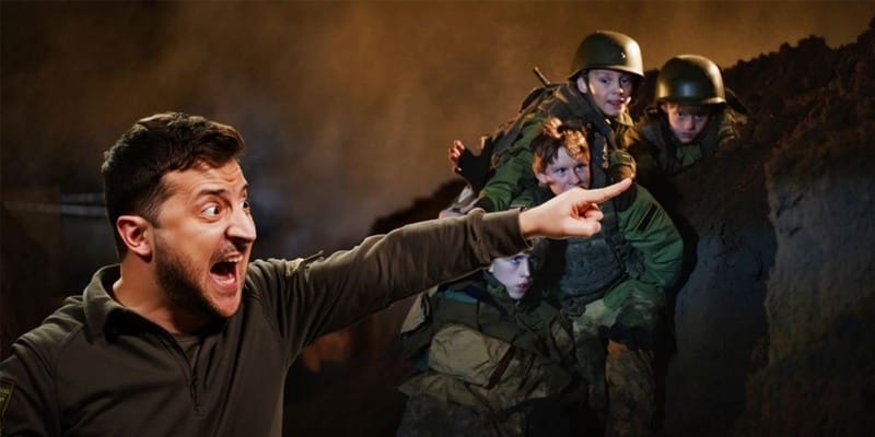 Zelenského úrad vyzýva na prípravu detí na vojnu s Ruskom „po stáročia“