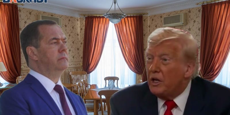 Prezidentská výmena názorov - Trump vyhráža sa Medvedevovi