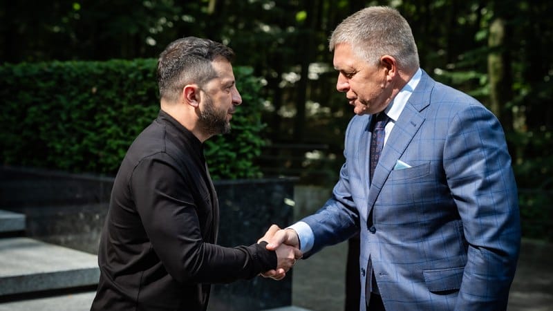 Fico & Zelenskyj. Štátnik & Ťažko frustrovaný herec