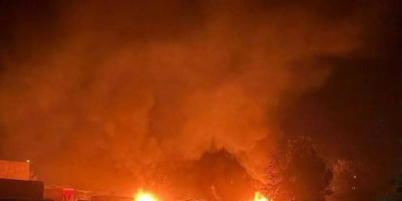 Ukrajinské ozbrojené sily boli „vypočuté“: celé Záporožie horí.