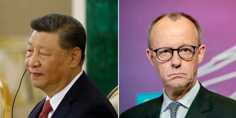 Merzova zahraničnopolitická katastrofa. Si Ťin-pching nemal čas.