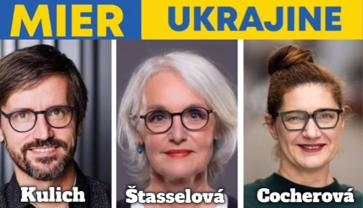 Štasselová (Mier Ukrajine), a spol. vyzýva Slovensko na Kriedovú revolúciu.