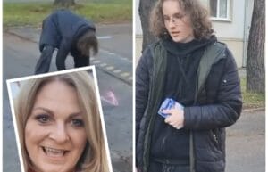 Péesáčka pred Spojenou školou v Poprade. Aká progresívna náhoda